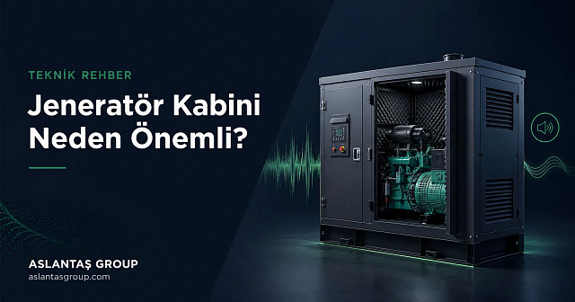 Jeneratör Kabini Neden Önemli? Ses İzolasyonu ve Havalandırma Rehberi